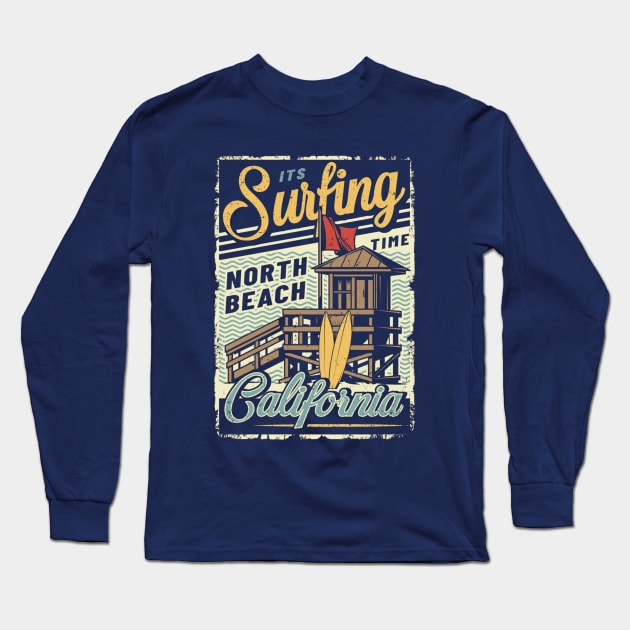 It's surfing time Long Sleeve T-Shirt by RamsApparel08